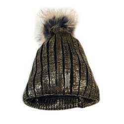 Ull lue med en naturlig pompong