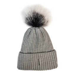 Ull lue med en naturlig pompong