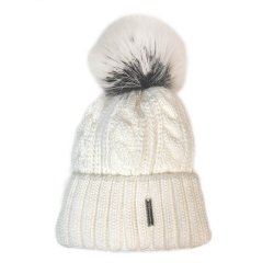 Ull lue med en naturlig pompong