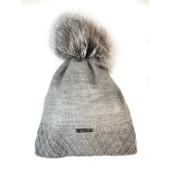 Ull lue med en naturlig pompong