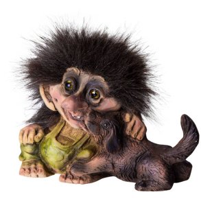 Troll med hund (Troll nr. 046)