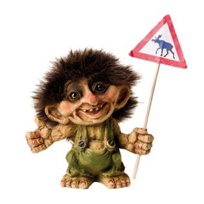 Troll med elgskilt (Troll nr. 057)