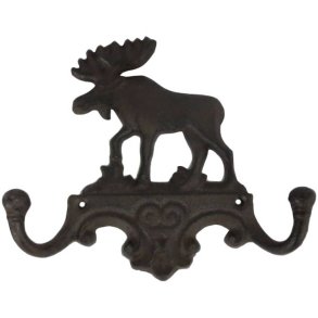 Knagg med Elg ,stpejern. 