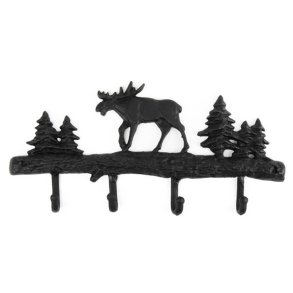 Knaggerekke elg i skog 