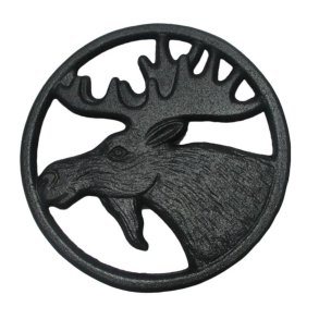 Kjelebrikke med Elg, stpejern