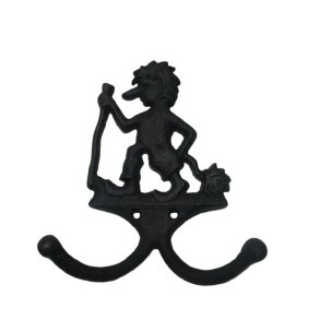 Knagg med troll, stpejern.