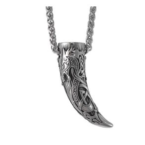 Vikingsmykke, Horn med dragemnster