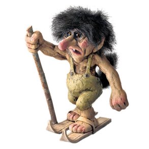  Troll med ski (Troll nr. 122)