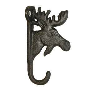 Knagg, elgsiluett, stpejern