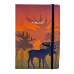 Notatbok A5, Elg i skogen