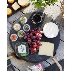  Rundt fat i skifer, MARIUS, serveringskarusell Marius of Norway 